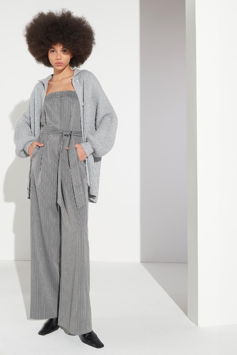 Soallure CARDIGAN OVER CON COLLETTO A POLO Negozio