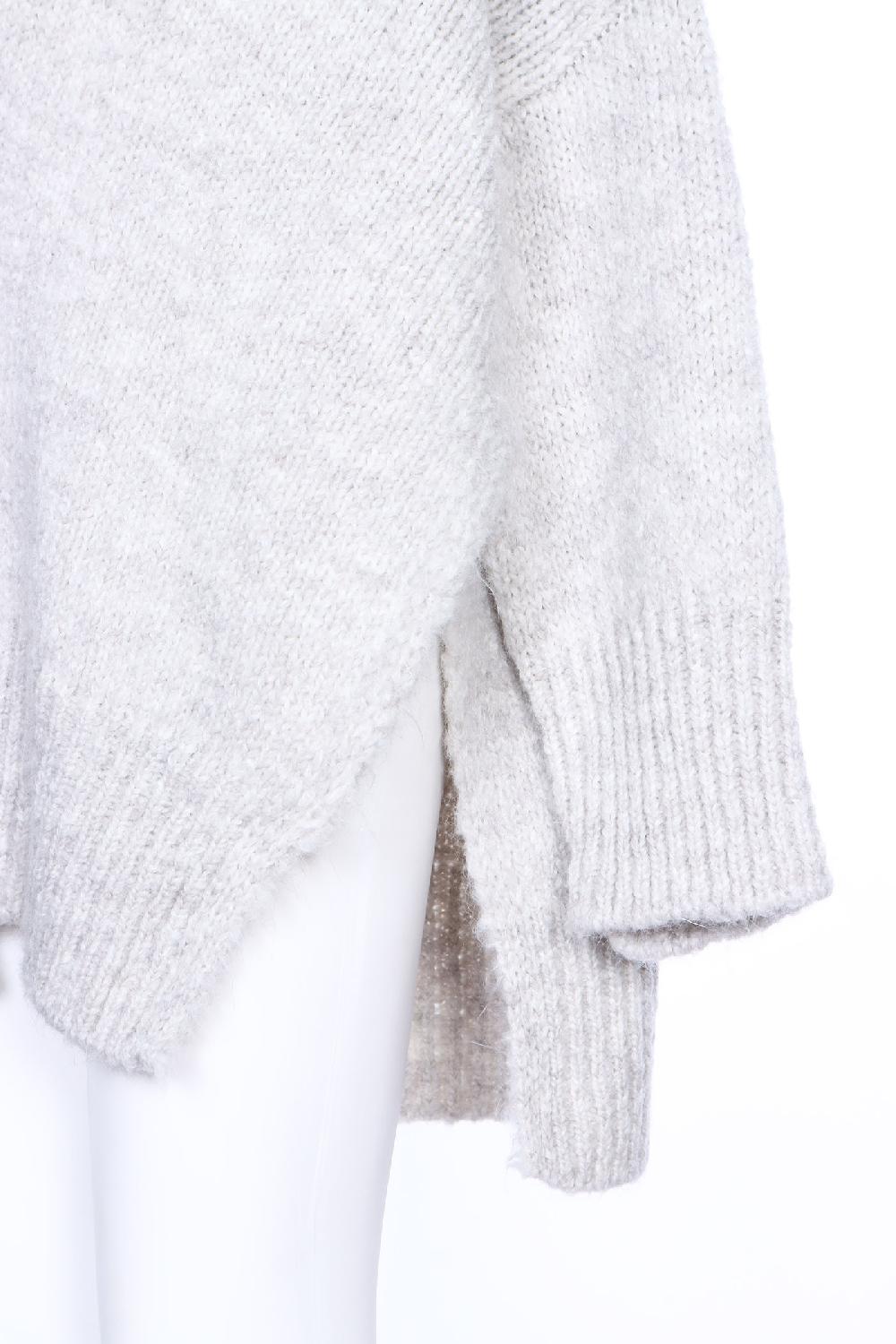 Soallure CARDIGAN CON COLLETTO IN MISTO MOHAIR In Saldo
