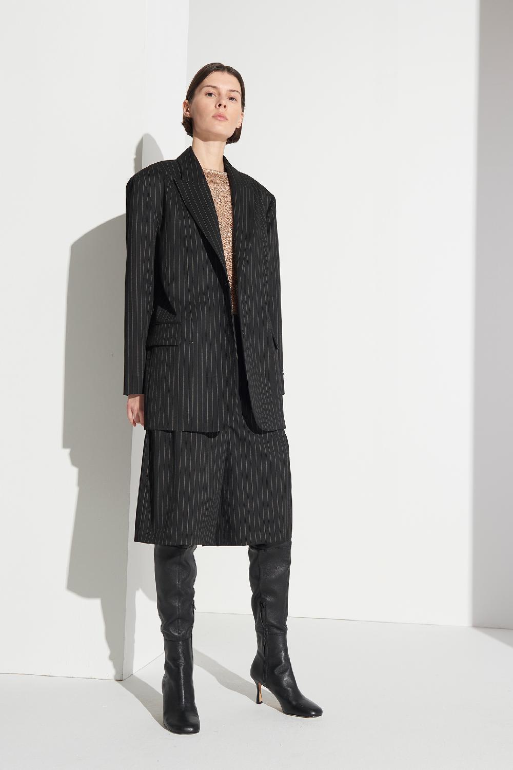 Soallure GIACCA OVERSIZE GESSATA 2025