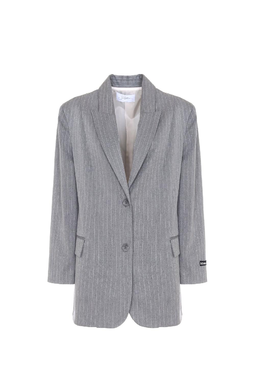 Soallure GIACCA OVERSIZE GESSATA 2025