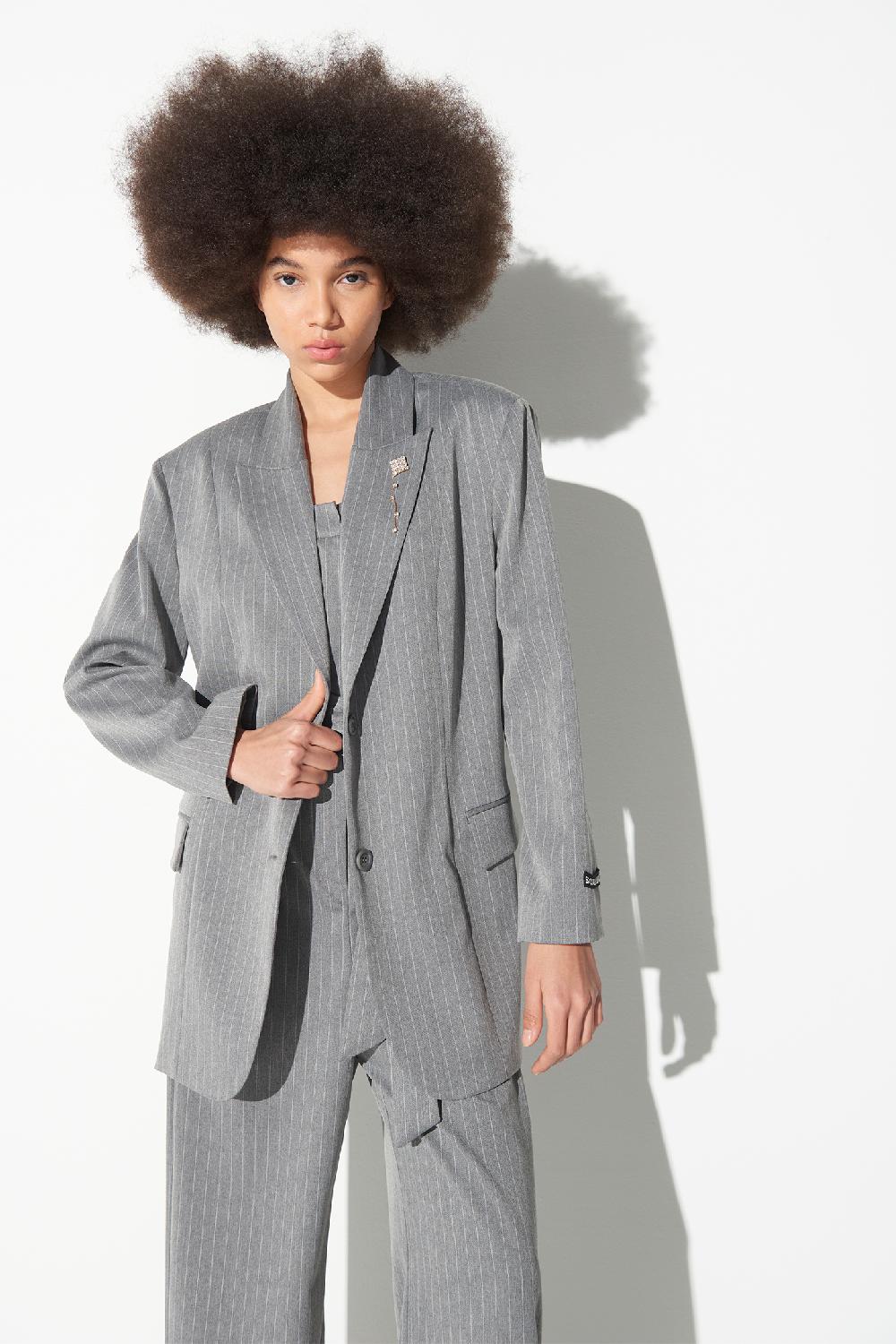 Soallure GIACCA OVERSIZE GESSATA 2025