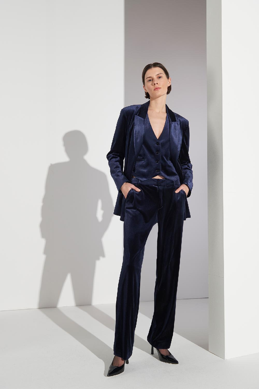Soallure GILET CORTO IN VELLUTO Soddisfazione Garantita