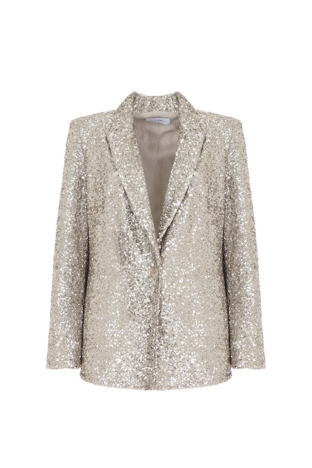 Soallure GIACCA SLIM PAILLETTES Fino Al -60%