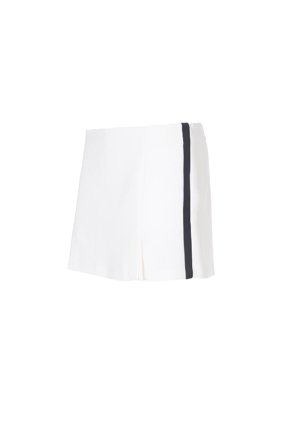 Soallure GONNA PANTALONE CON SPACCHETTI E DETTAGLI IN SATIN Saldi