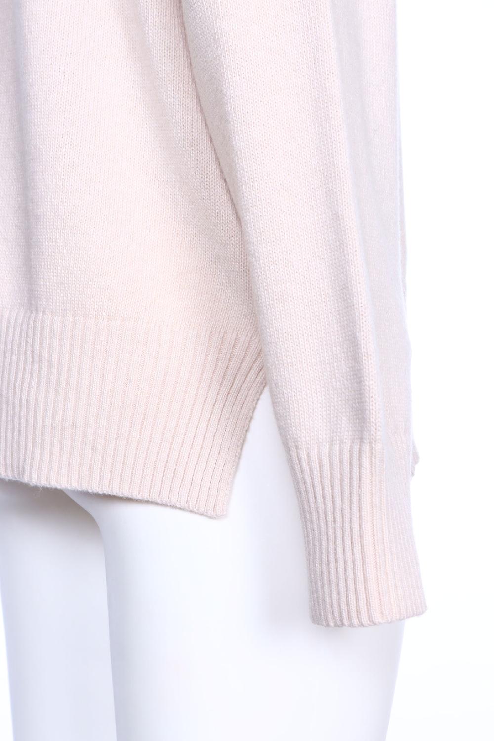 Soallure MAGLIA BOXY COLLO A V IN MISTO CASHMERE Negozio