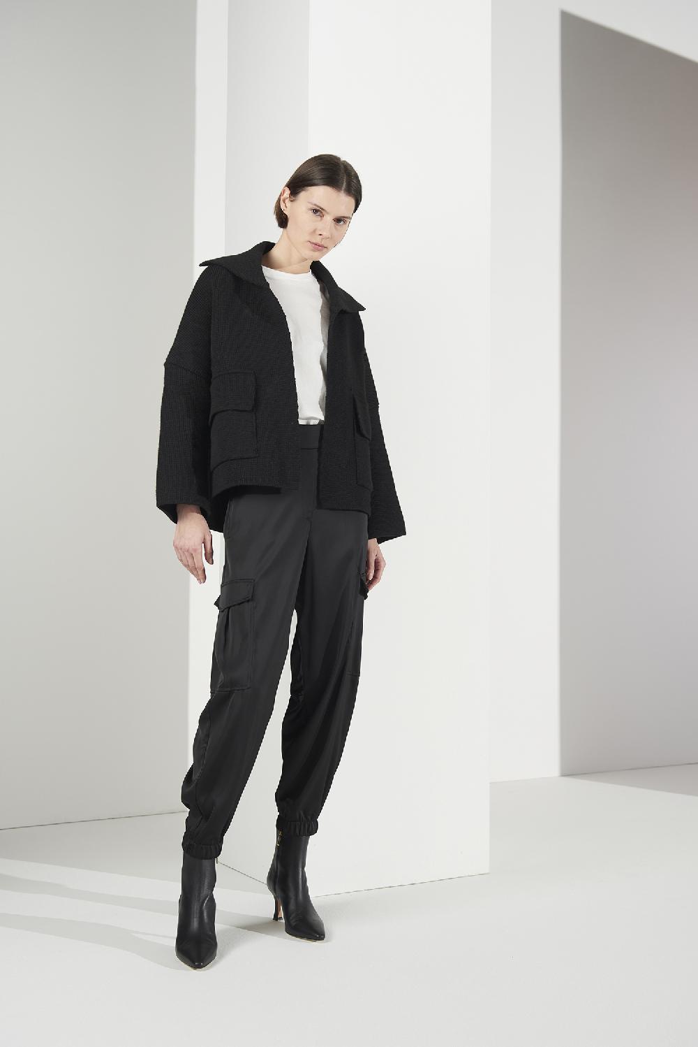 Soallure GIACCA IN MAGLIA MISTO LANA Italia