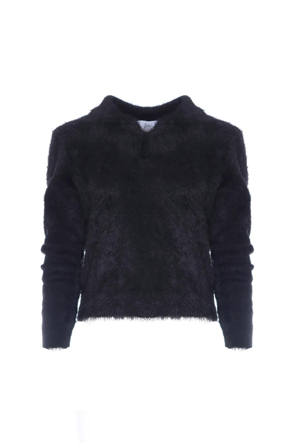 Soallure MAGLIA POLO MANICHE LUNGHE ORSETTO Qualità