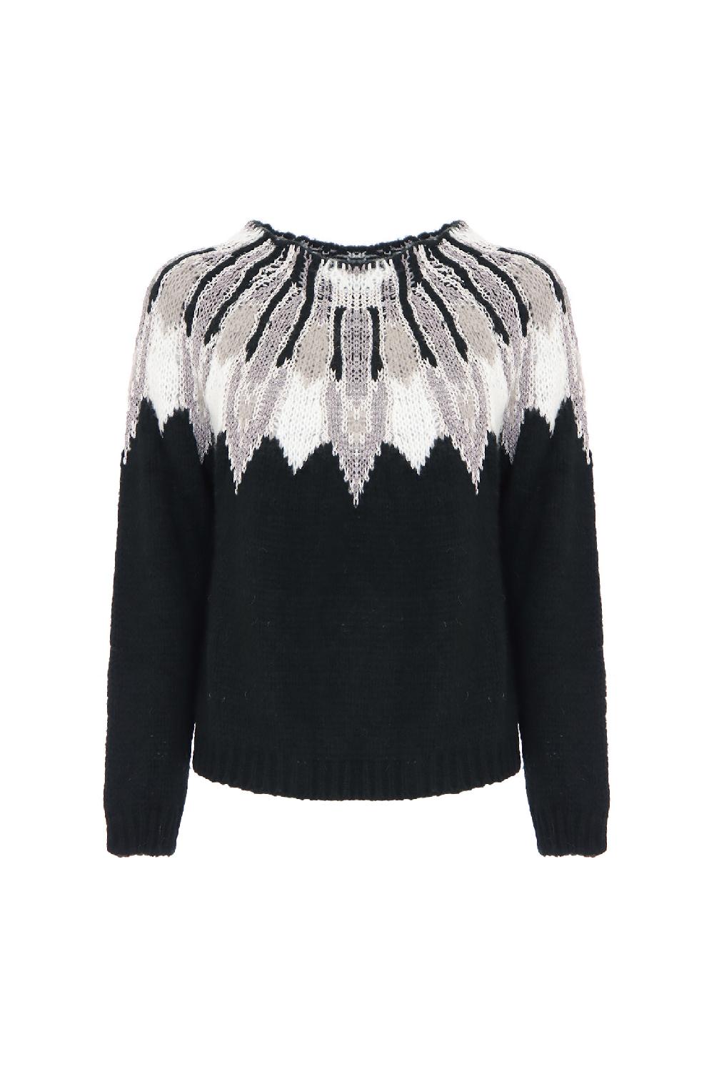 Soallure PULL MOUNTAIN JACQUARD Vendita