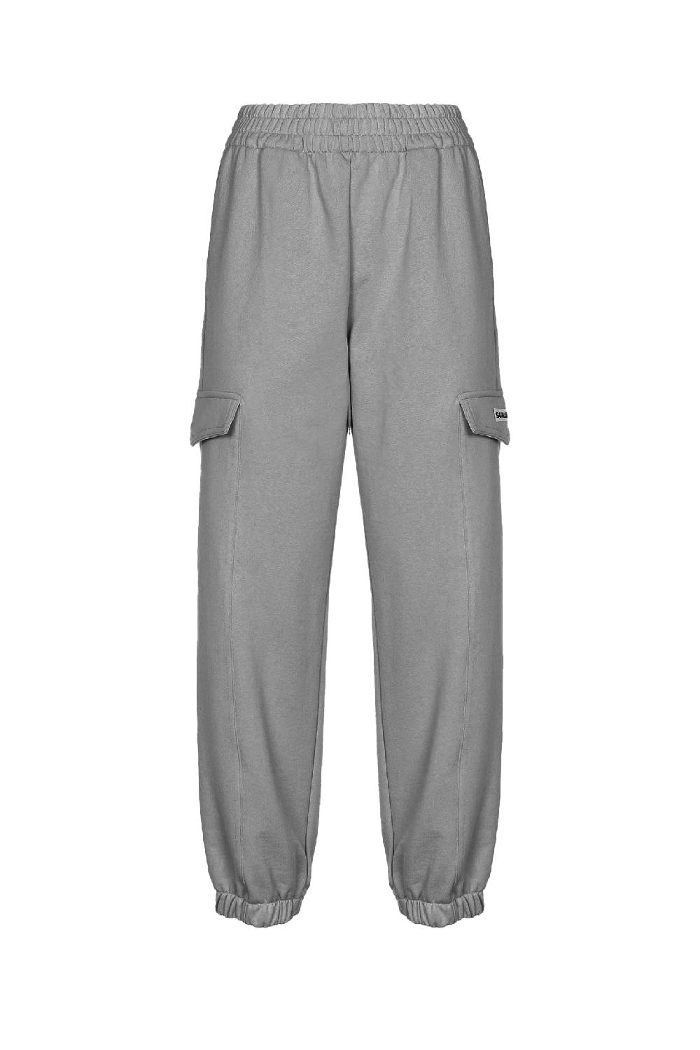 Soallure PANTALONE IN FELPA CON TASCHE Spedizione Gratuita