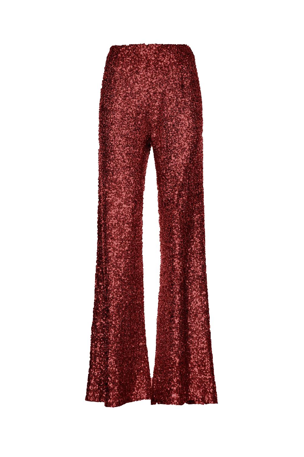 Soallure PANTALONE PALAZZO PAILLETTES Soddisfazione Garantita