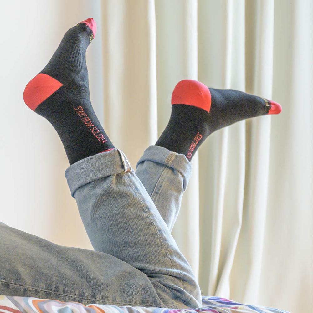Solidea Socks For You Bamboo FLY Happy Red Vendita