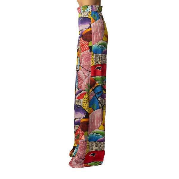 Stella Jean PANTALONE A PALAZZO Convenienza