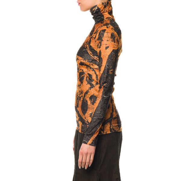 Stella Jean TOP IN VELLUTO STAMPATO Hotsell