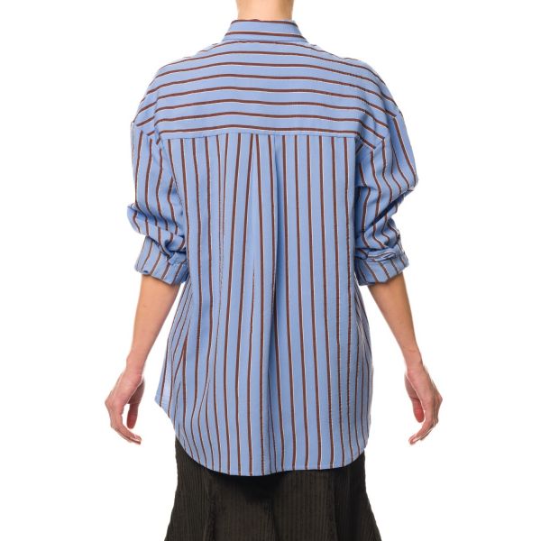 Stella Jean CAMICIA A RIGHE Vendita Calda