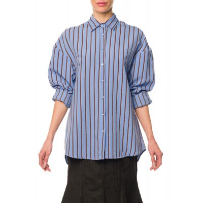 Stella Jean CAMICIA A RIGHE Vendita Calda