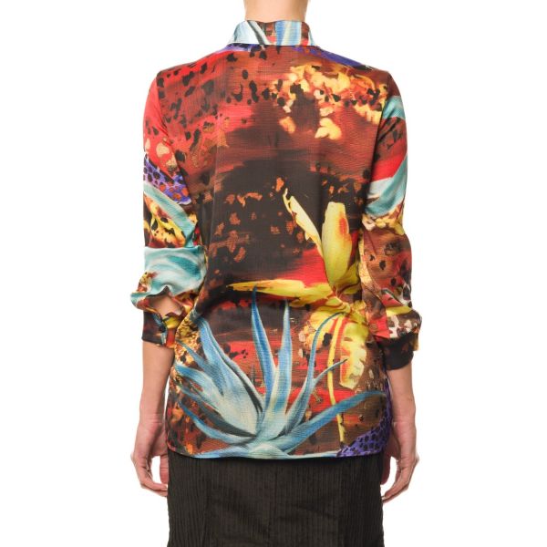 Stella Jean ANIMAL-PRINT SHIRT Saldi Di Fabbrica