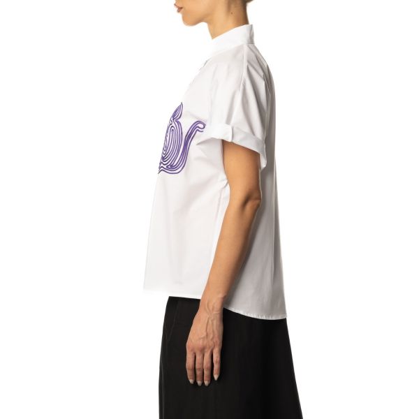 Stella Jean CAMICIA CON RICAMO CORNELY Moda