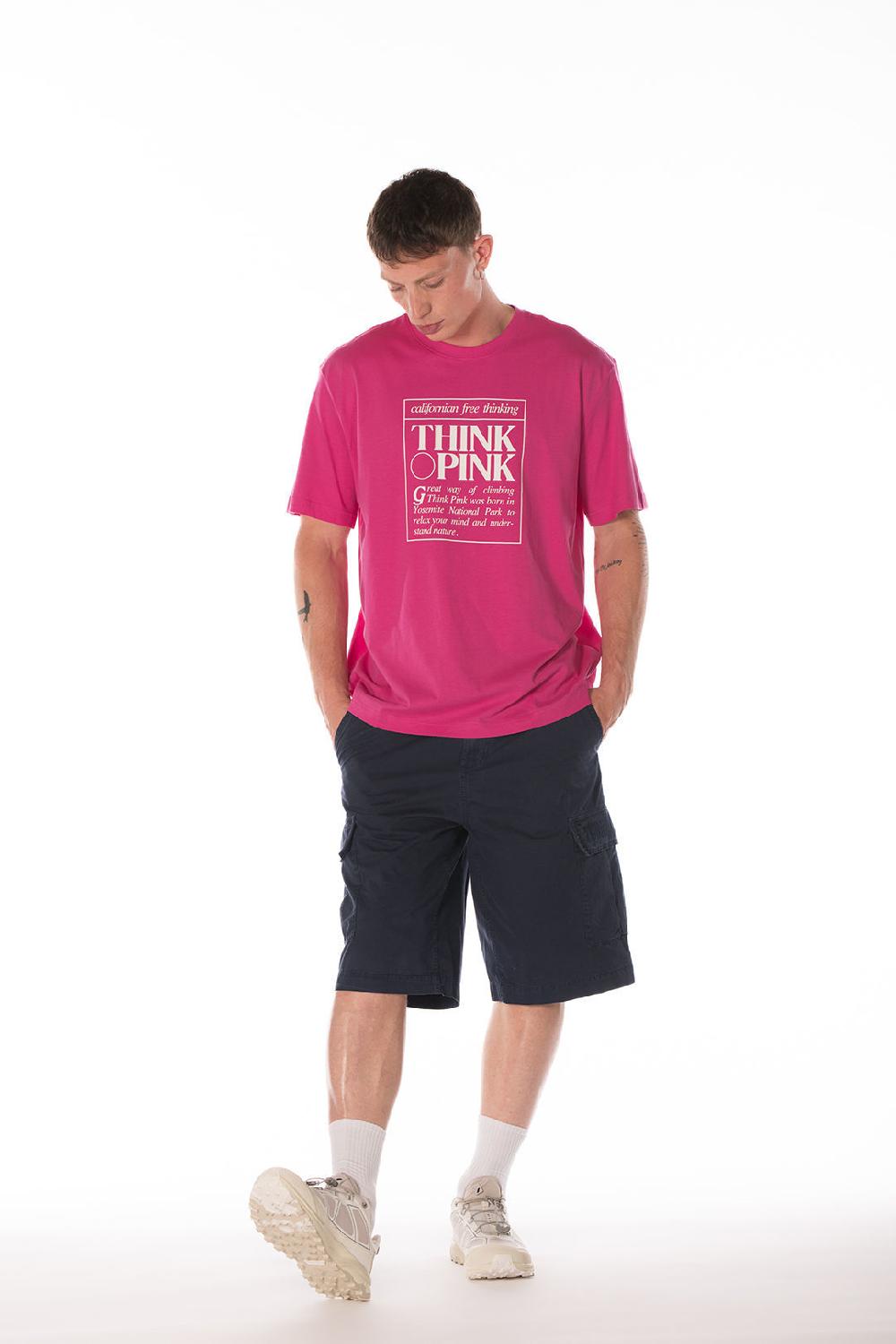 Think Pink T-shirt unisex manica corta tpm202s24 2025