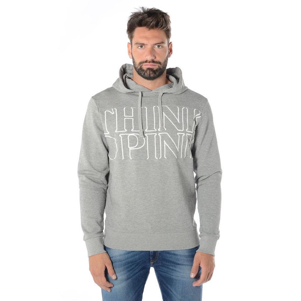 Think Pink Felpa Uomo con Cappuccio ss1901 Pezzi Unici