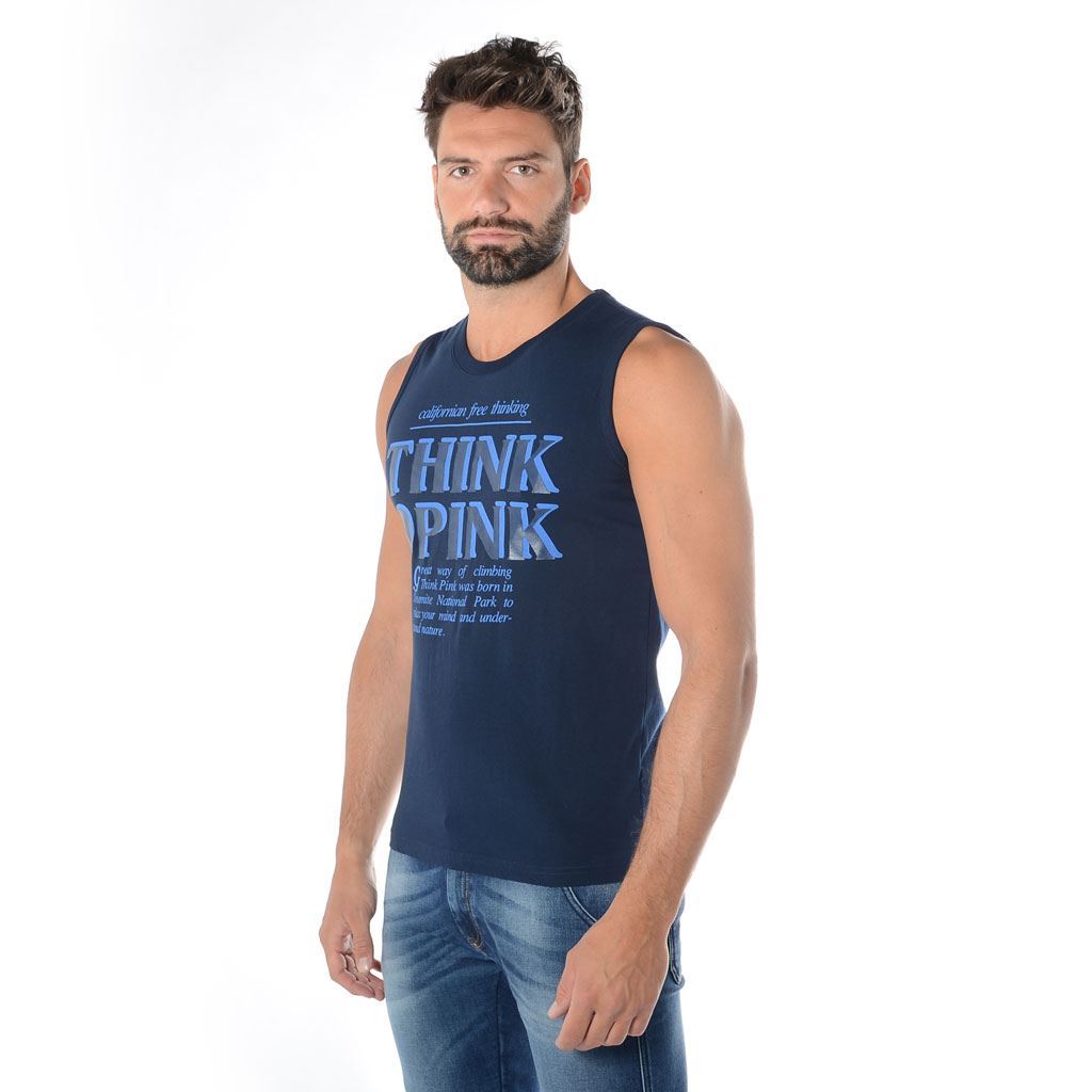 Think Pink Canotta Uomo ss1914 Affare Del Giorno