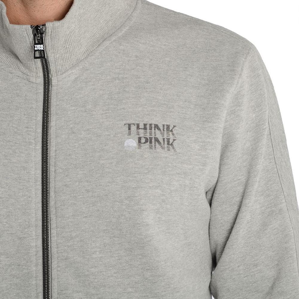 Think Pink Felpa Uomo Zip fw1811 Vendita Economica