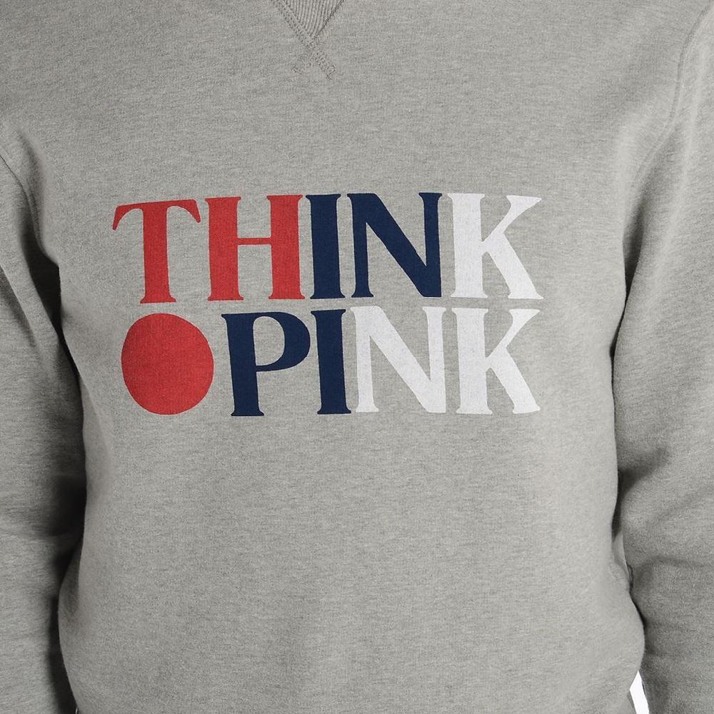 Think Pink Felpa Uomo con Cappuccio fw1812 Saldi Di Fabbrica