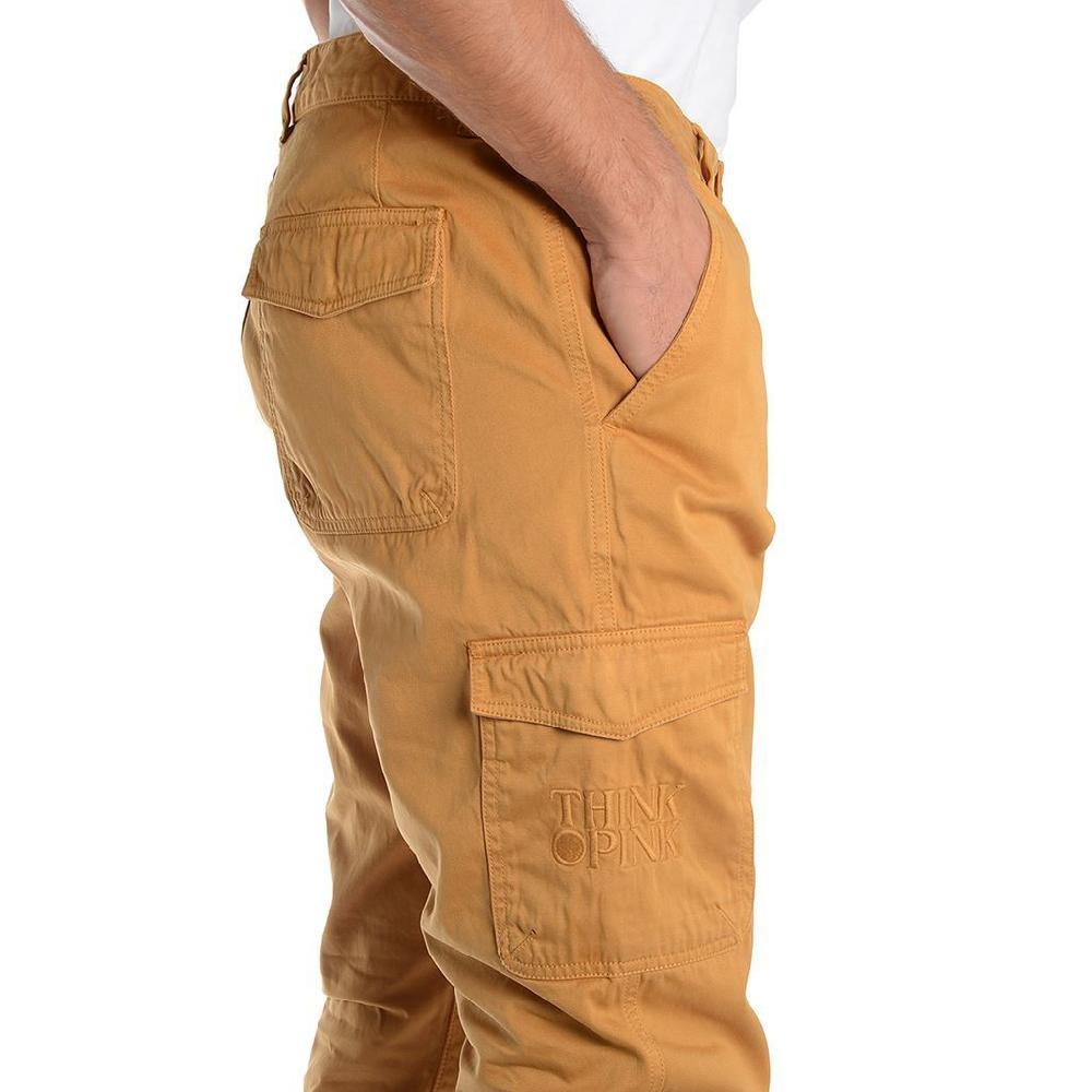 Think Pink Pantaloni Lunghi Uomo con Tasconi fw1801 Nuova