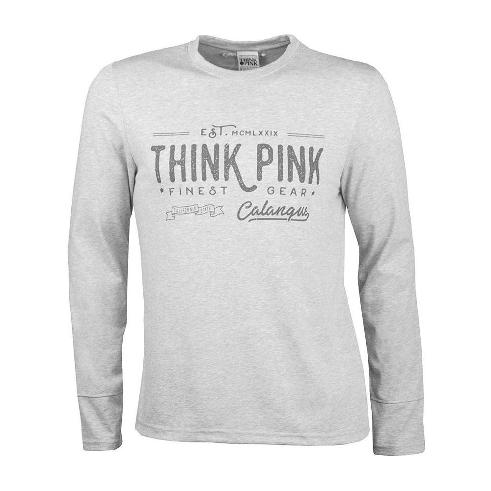 Think Pink T-shirt Uomo Manica Lunga fw1702 Italia