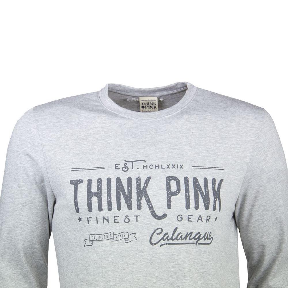 Think Pink T-shirt Uomo Manica Lunga fw1702 Italia