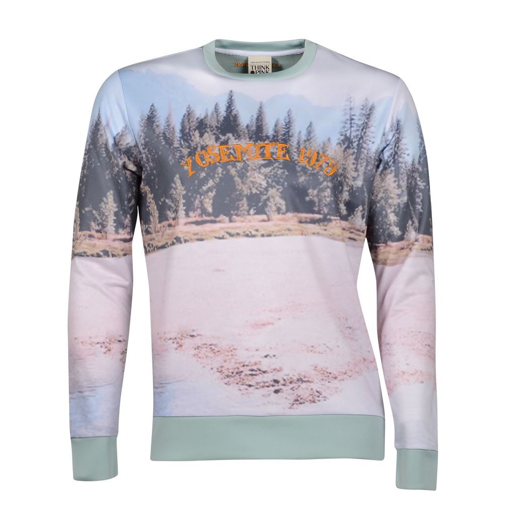 Think Pink Felpa Uomo Girocollo ss1802 Promozione