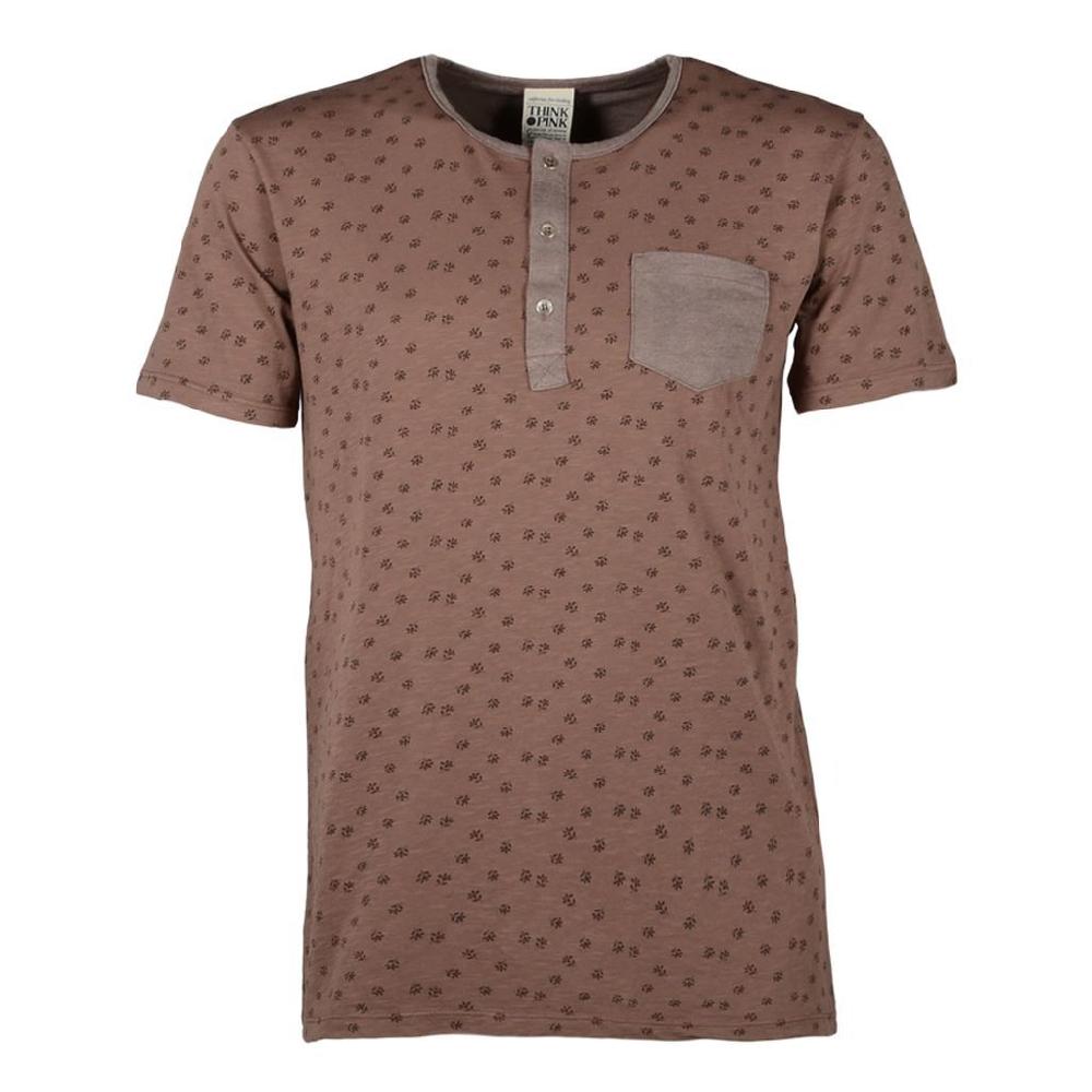Think Pink T-shirt Uomo Manica Corta ss1805 Nuovi prodotti