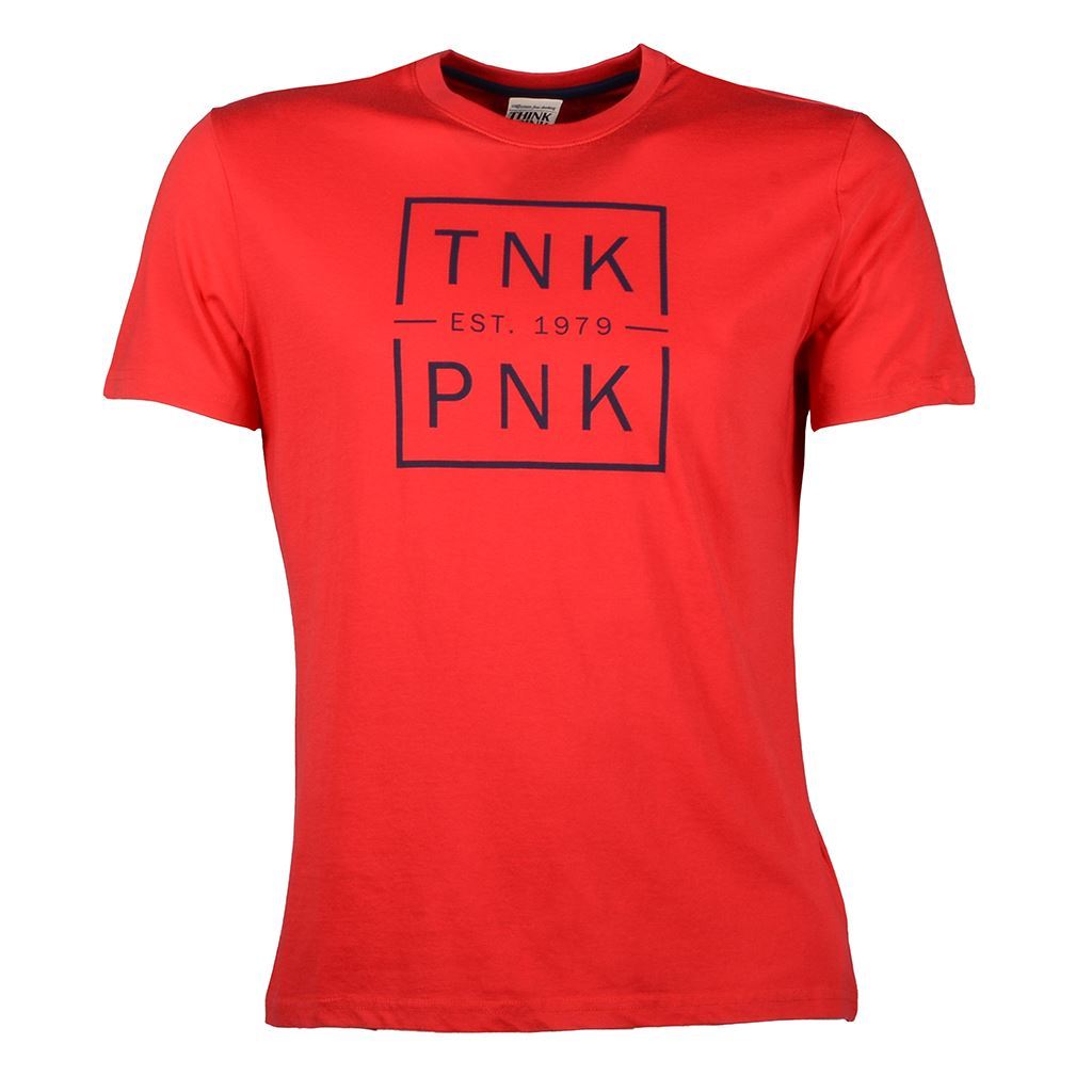 Think Pink T-shirt Uomo Manica Corta ss1813 Affare Del Giorno