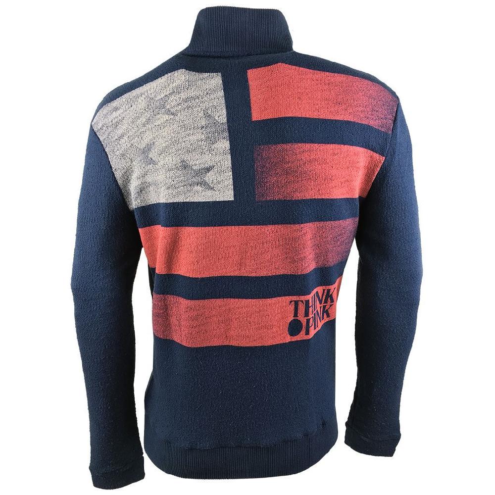 Think Pink Felpa Uomo Zip ss1603 2025
