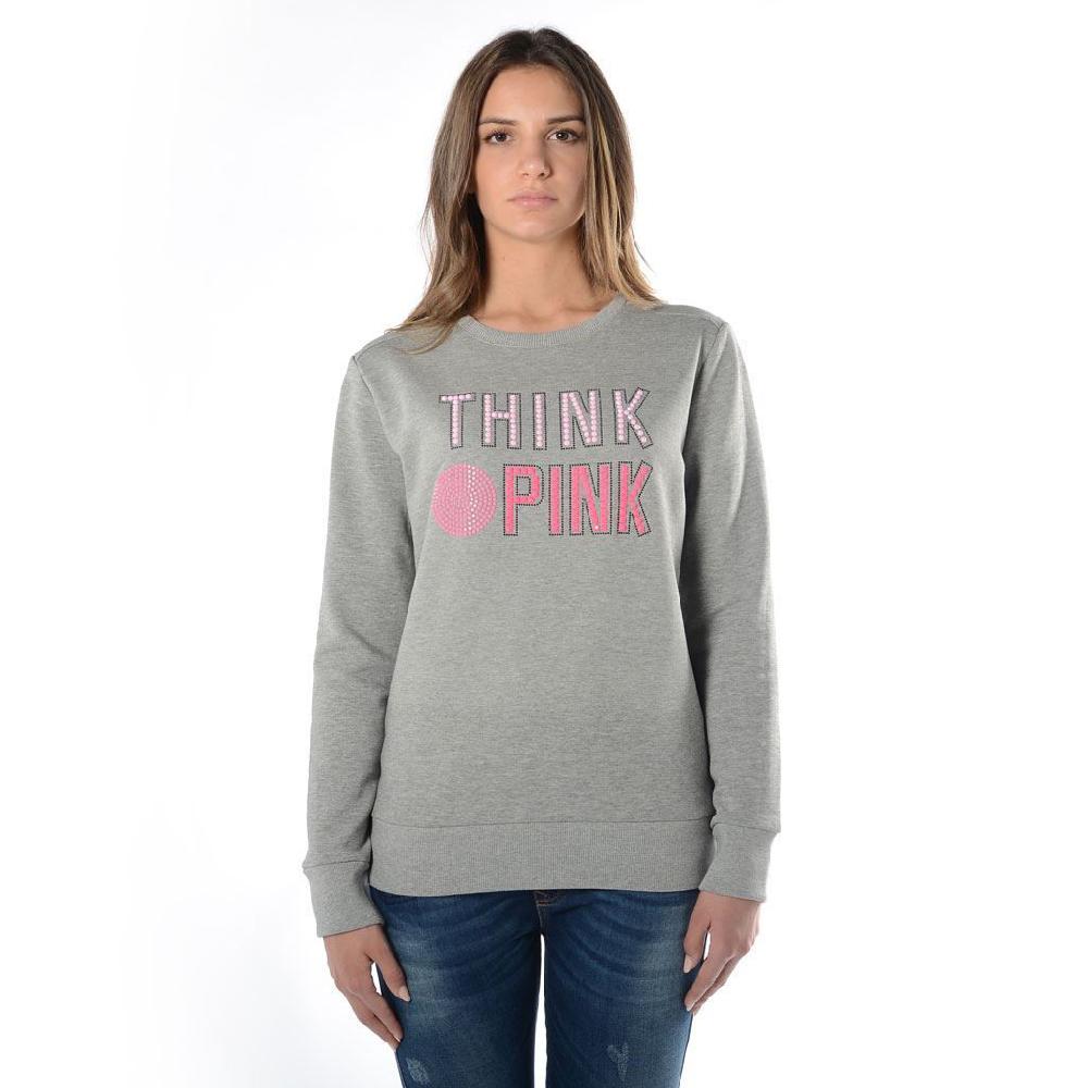 Think Pink Felpa Donna Girocollo ss1908 Fino Al -60%