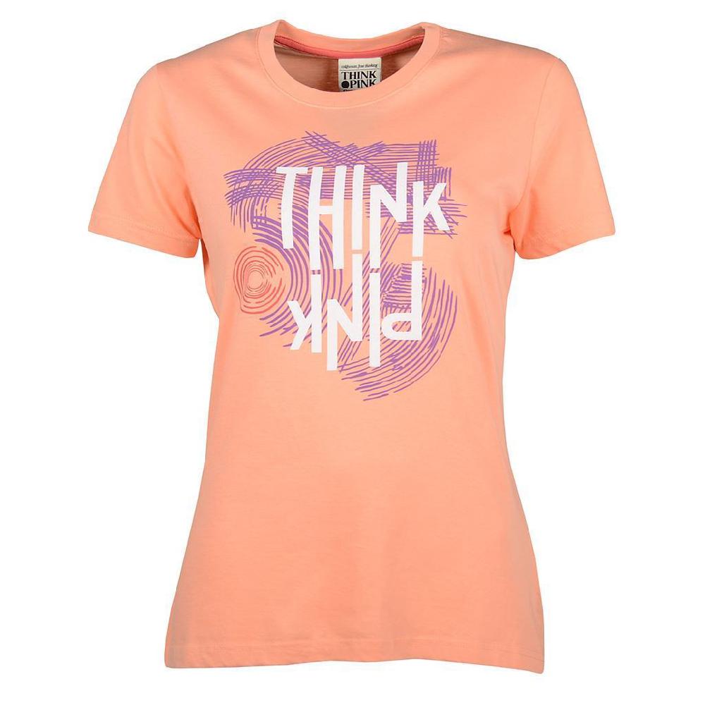 Think Pink T-shirt Donna Manica Corta ss1810 In Vendita