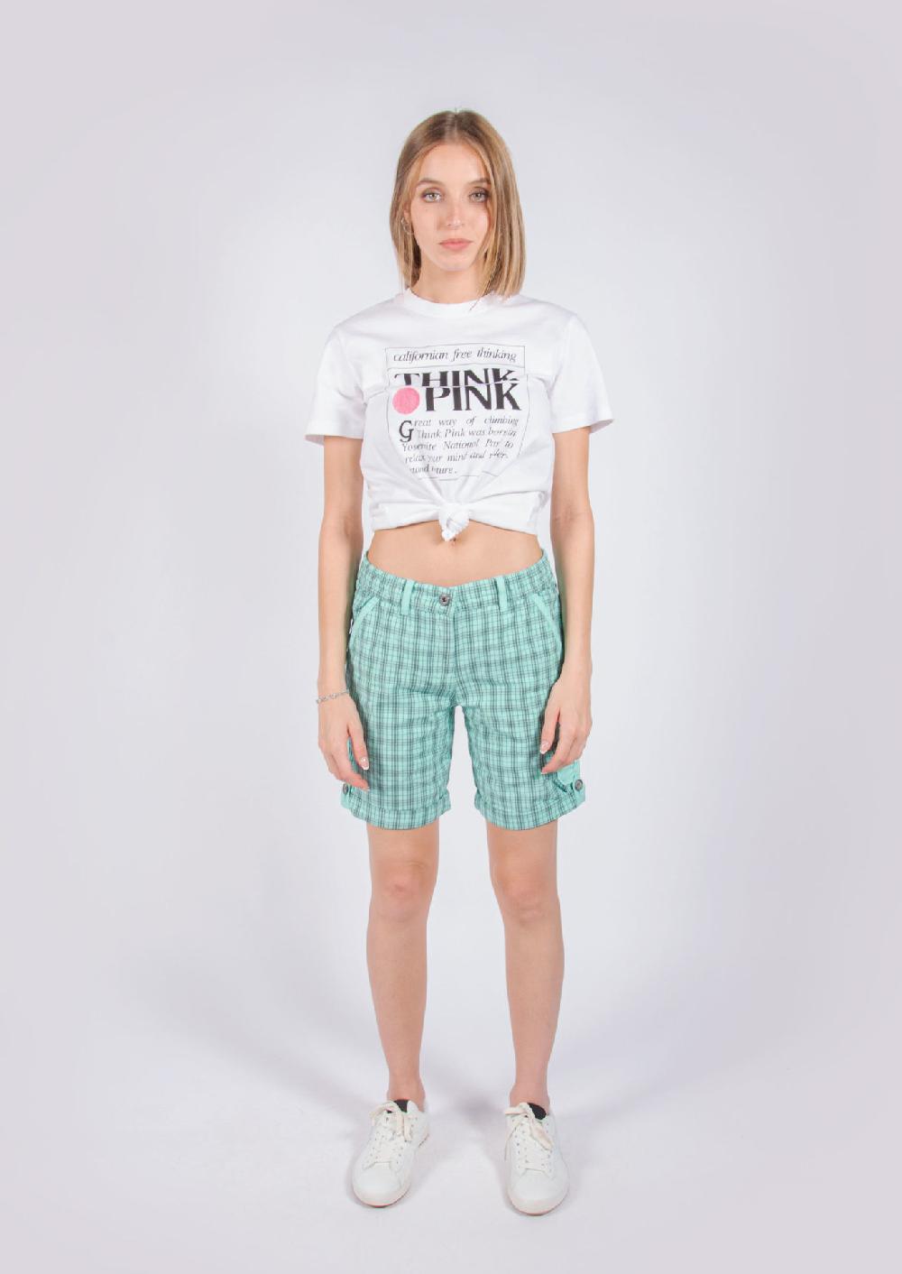 Think Pink Bermuda Donna Calanque ss2213 Qualità Garantita