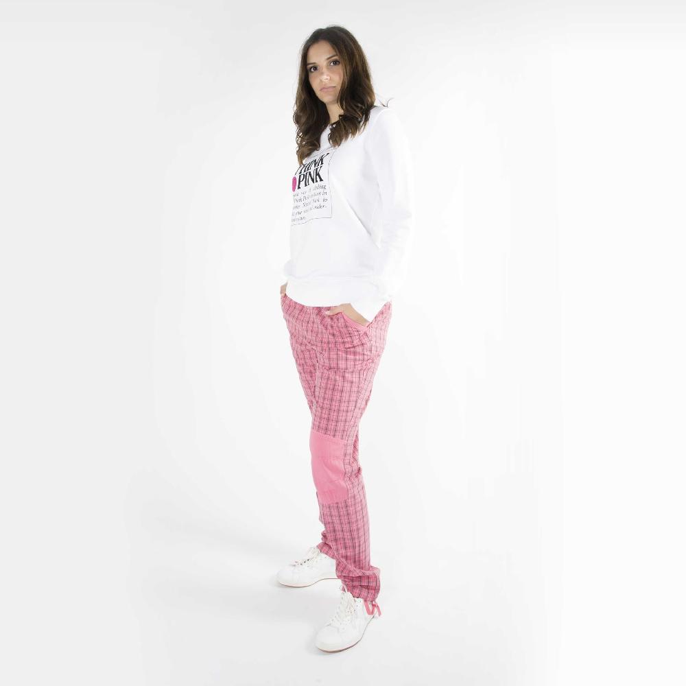 Think Pink Felpa Donna Girocollo ss2000 Negozi Online