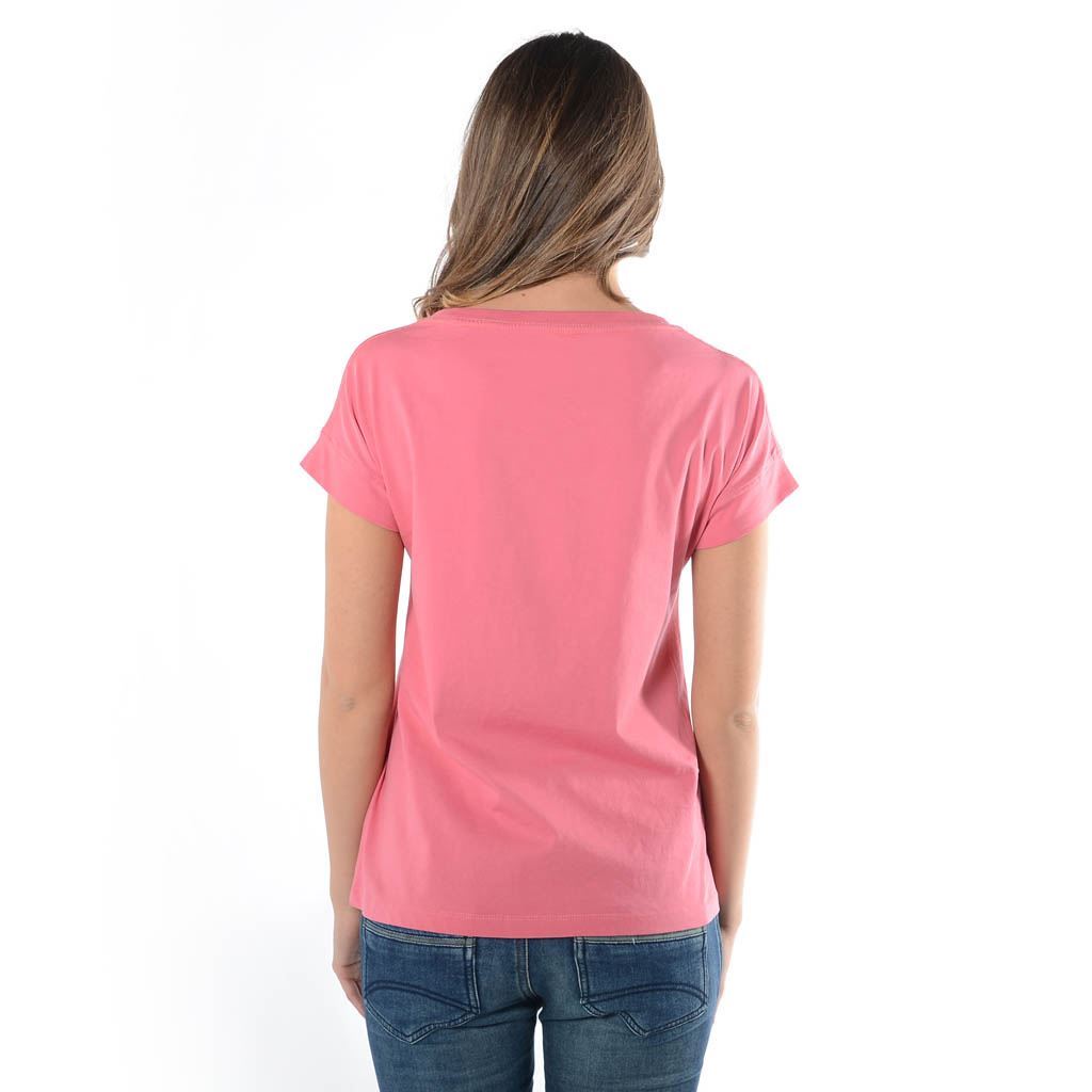Think Pink T-shirt Donna Manica Corta ss1902 Sottocosto