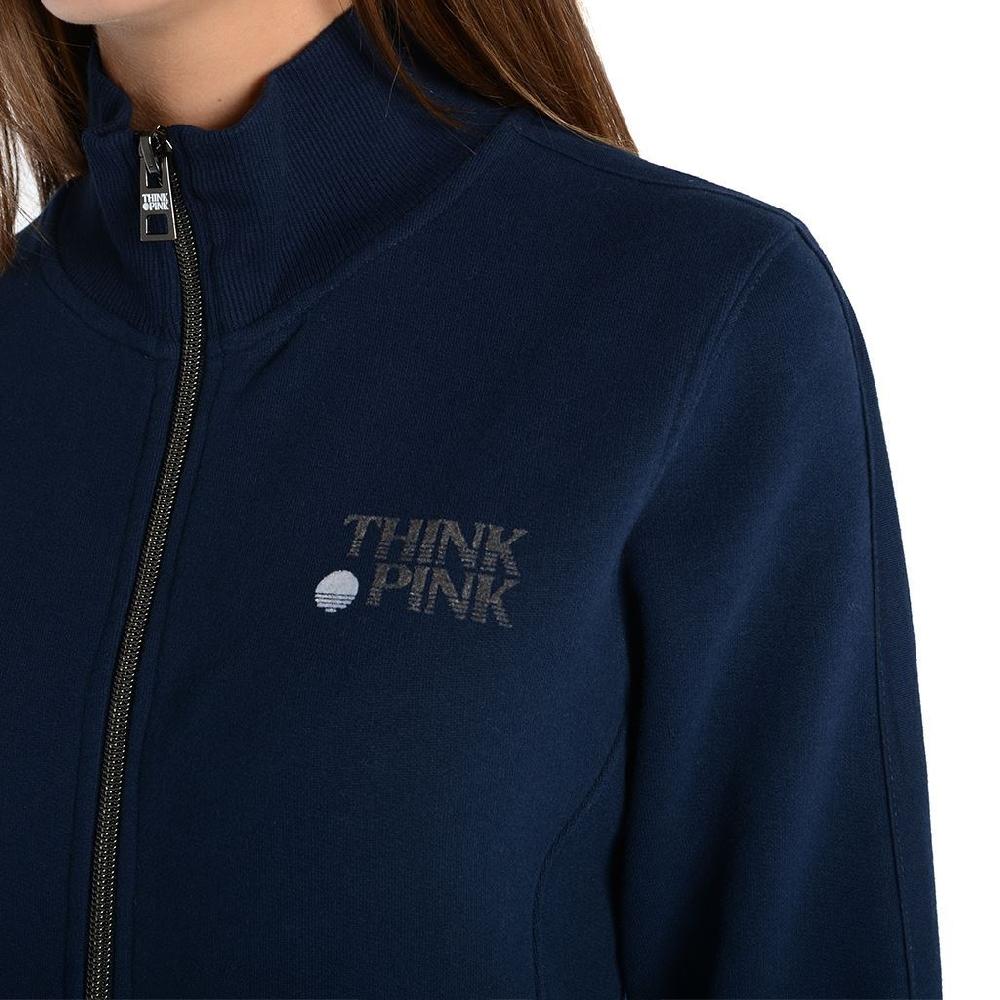 Think Pink Felpa Donna Zip fw1810 Vendita Calda