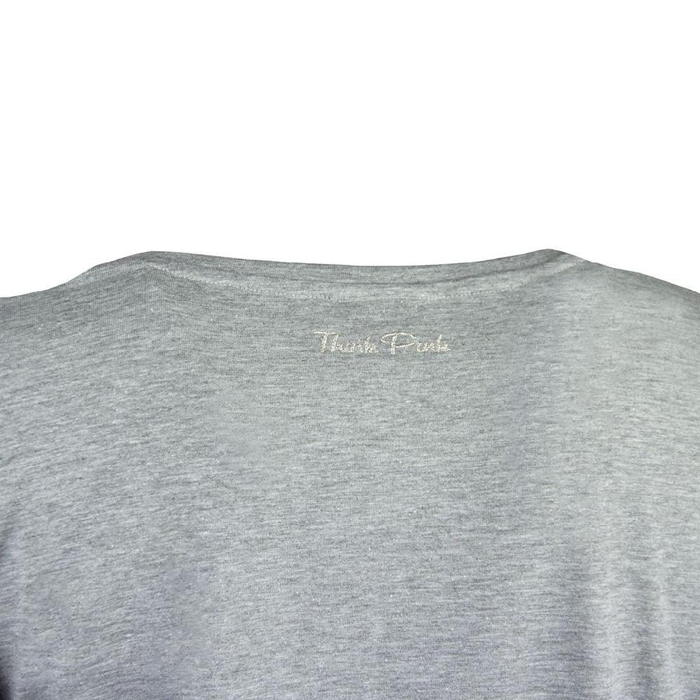 Think Pink T-shirt Donna Manica Lunga fw1701 Moda