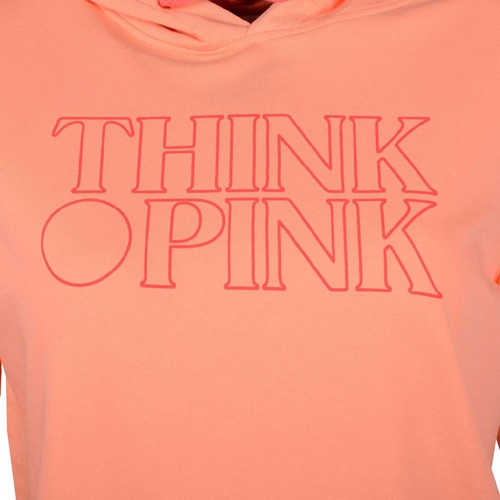 Think Pink Felpa Donna con Cappuccio ss1801 Italy