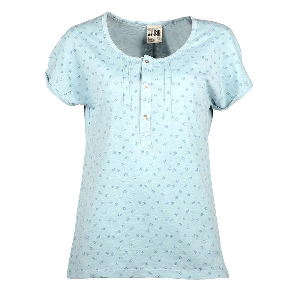 Think Pink T-shirt Donna Manica Corta ss1805 In Linea