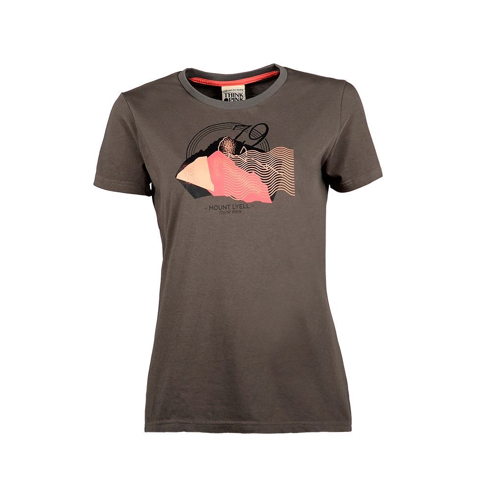 Think Pink T-shirt Donna Manica Corta ss1809 Nuovo