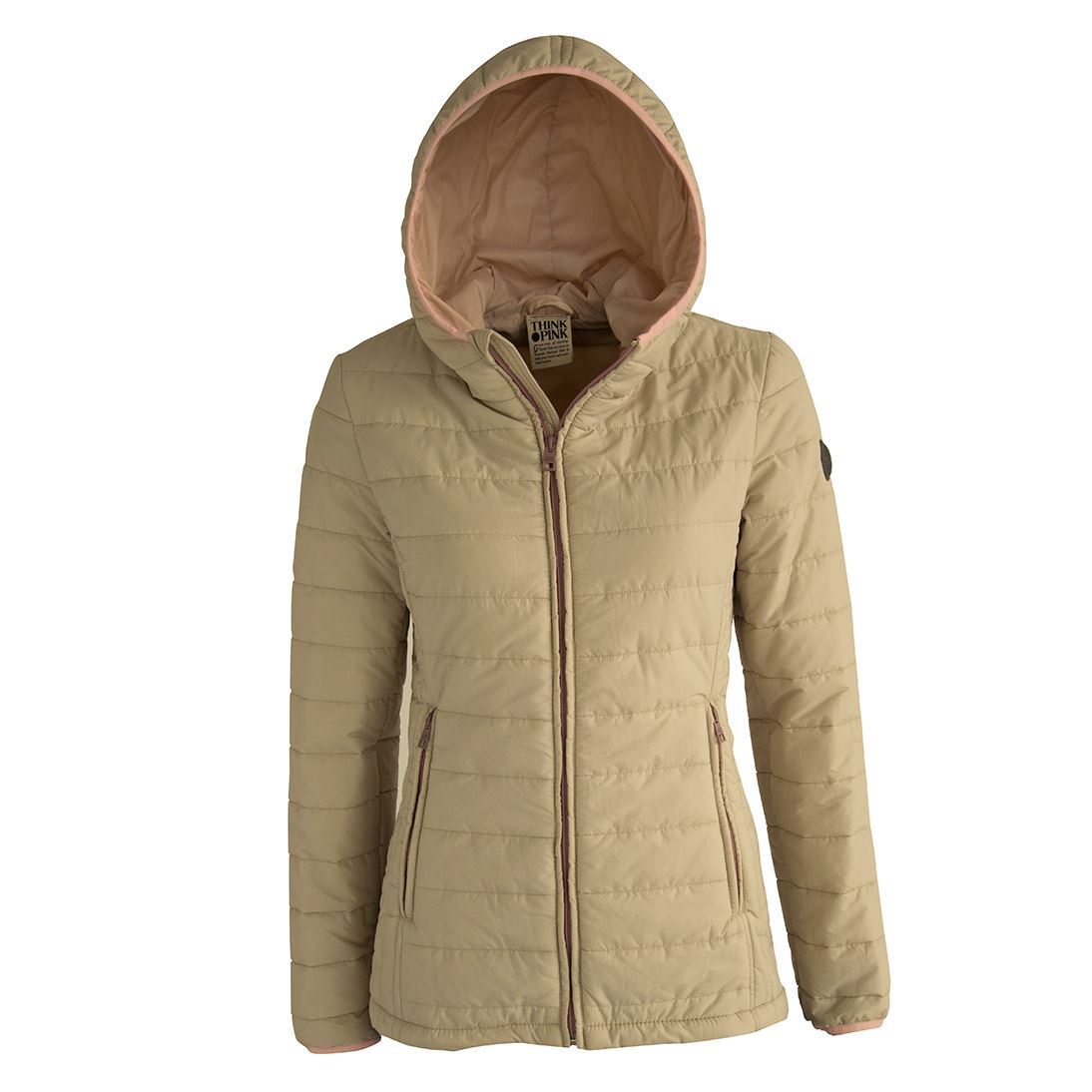 Think Pink Giubbino Donna con Cappuccio fw1600 Sottocosto