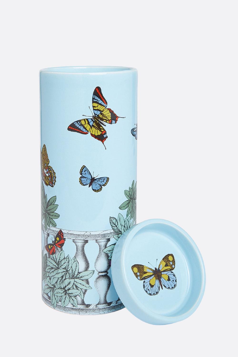 FORNASETTI candela profumata Nel Mentre con Decoro Farfalle e Balaustra I Più Venduti