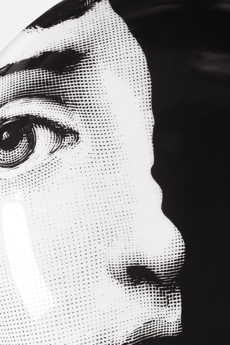 FORNASETTI posacenere rotondo Tema e Variazioni N° 10 in porcellana Italia