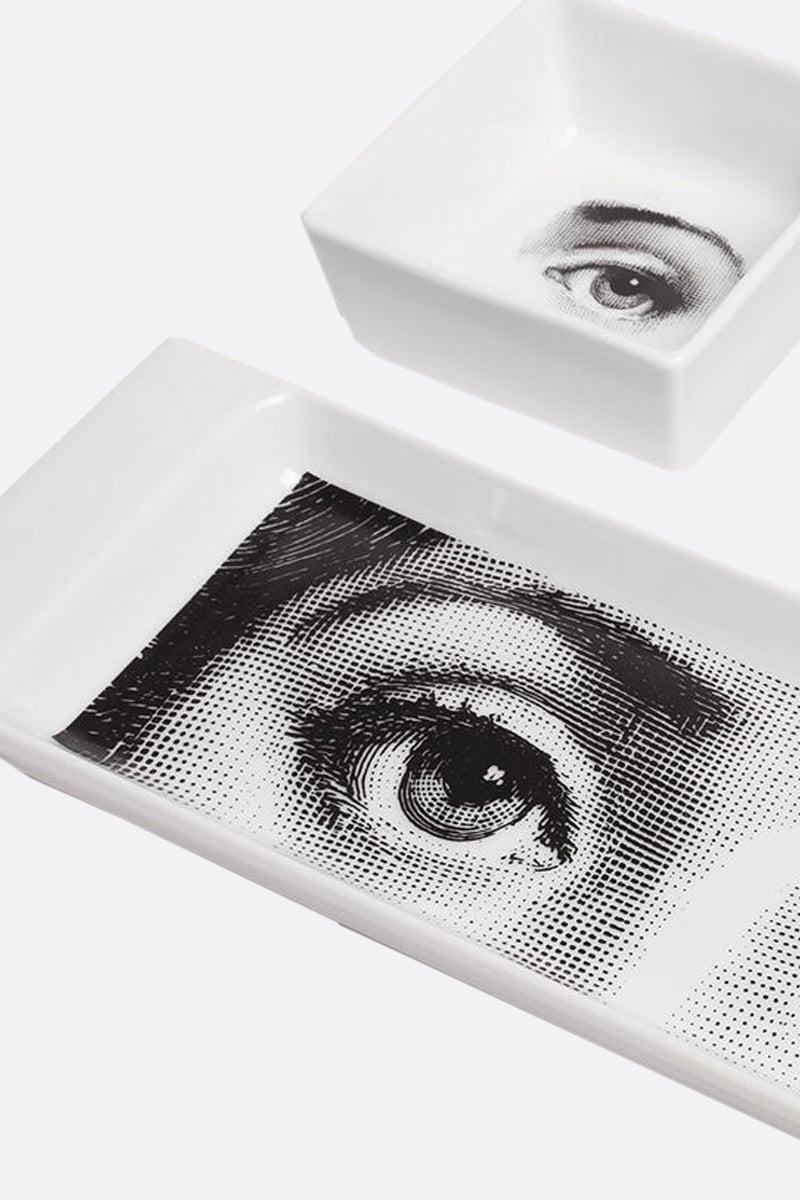 FORNASETTI antipastiera I Sensi in porcellana In Linea
