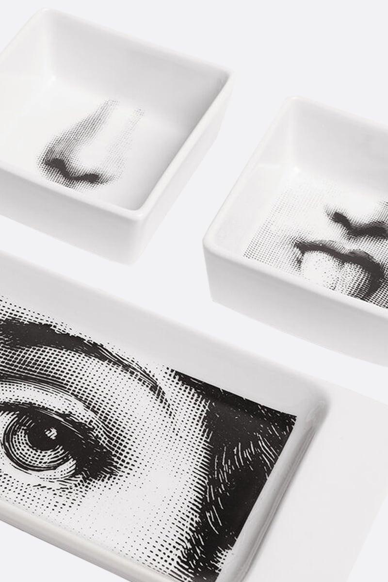 FORNASETTI antipastiera I Sensi in porcellana In Linea