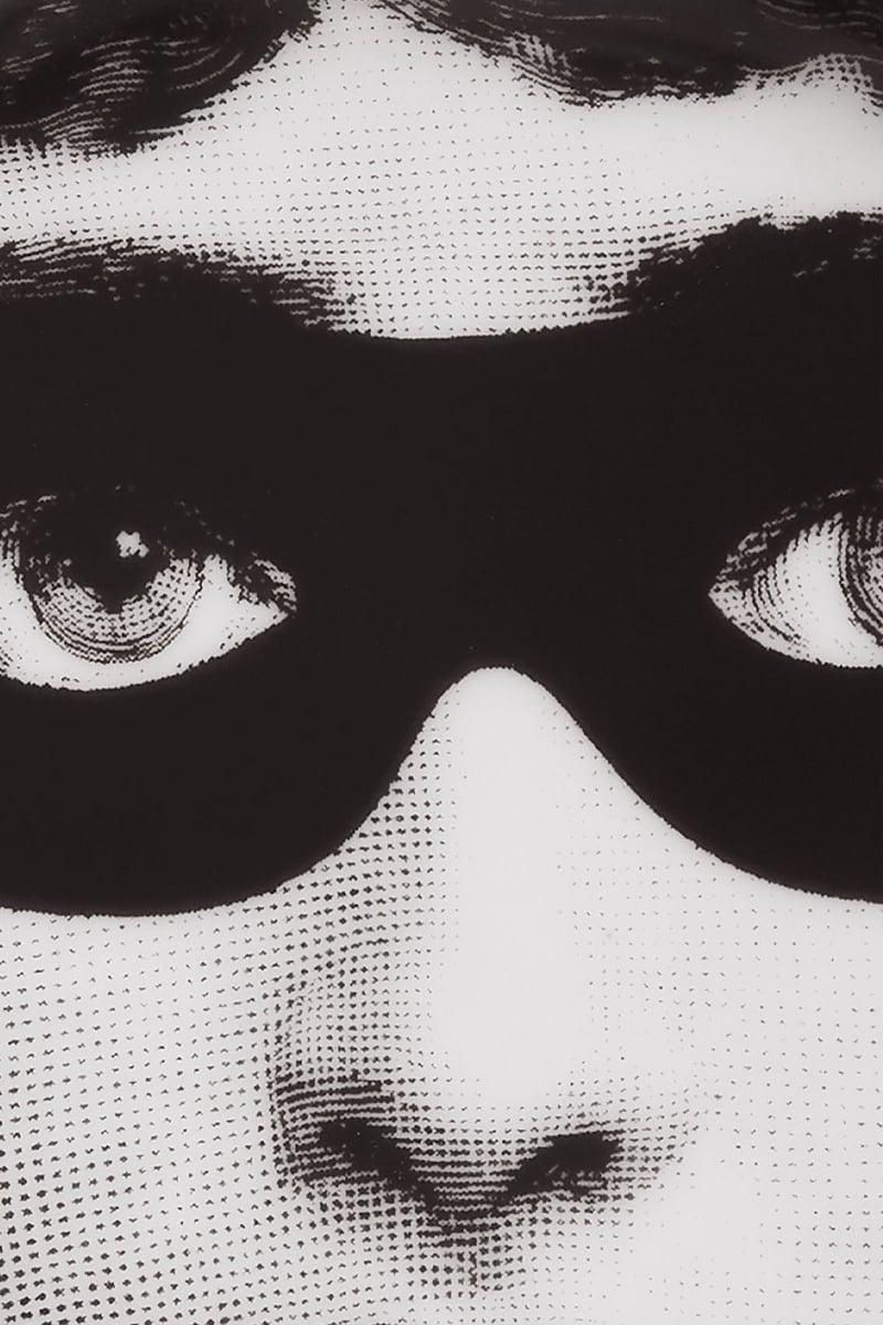 FORNASETTI sottobicchiere Tema e Variazioni N° 22 in porcellana Qualità