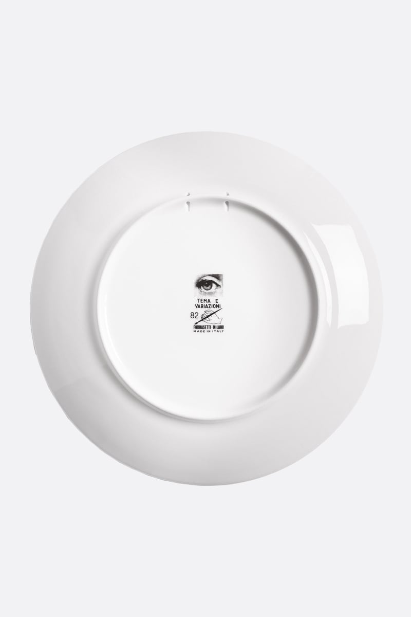 FORNASETTI piatto Tema e Variazioni N° 82 in porcellana Consegna Veloce